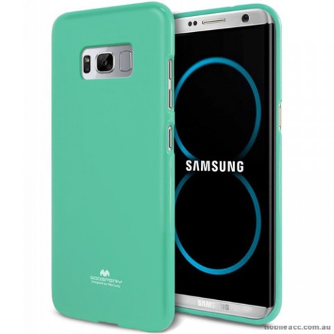 Mercury Pearl TPU Jelly Case for Samsung Galaxy S8 Plus Mint Green