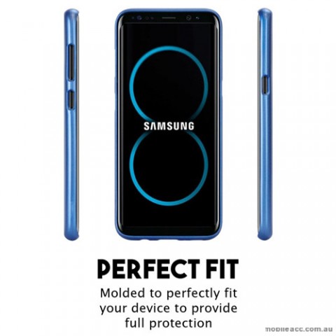 Mercury Goospery iJelly Gel Case For Samsung Galaxy S8 Plus Blue