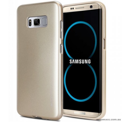 Mercury Goospery iJelly Gel Case For Samsung Galaxy S8 Plus Gold