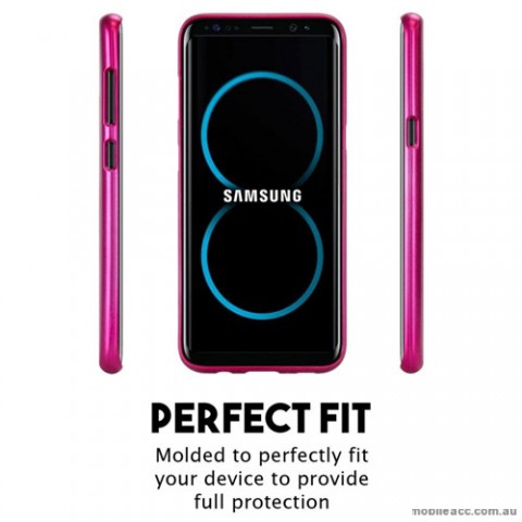 Mercury Goospery iJelly Gel Case For Samsung Galaxy S8 Plus Hot Pink