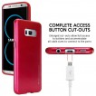 Mercury Goospery iJelly Gel Case For Samsung Galaxy S8 Plus Red