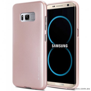 Mercury Goospery iJelly Gel Case For Samsung Galaxy S8 Plus Rose Gold