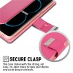 Mercury Rich Diary Wallet Case for Samsung Galaxy S8 Plus Hot Pink