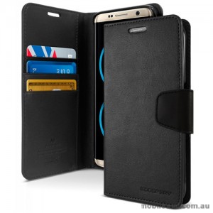 Mercury Goospery Sonata Diary Stand Wallet Case For Samsung Galaxy S8 Plus Black
