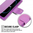 Mercury Goospery Sonata Diary Stand Wallet Case For Samsung Galaxy S8 Plus Purple