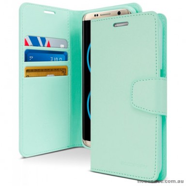Mercury Goospery Sonata Diary Stand Wallet Case For Samsung Galaxy S8 Plus Mint