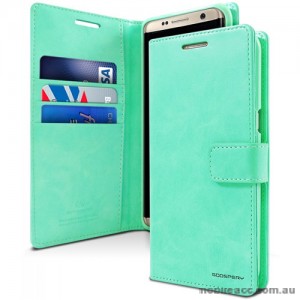 Mercury Blue Moon Diary Wallet Case for Samsung Galaxy S8 Plus Mint