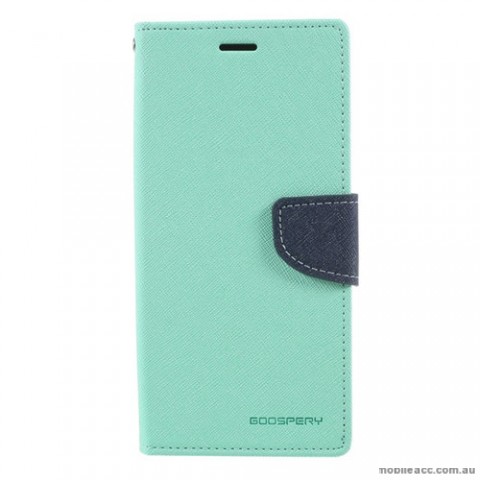 Korean Mercury Fancy Diary Wallet Case For Samsung Galaxy Note 8 - Mint