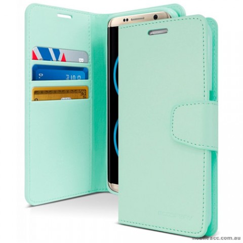 Mercury Goospery Sonata Diary Stand Wallet Case For Samsung Galaxy Note 8 - Mint