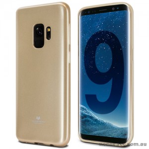 Mercury Pearl TPU Jelly Case for Samsung Galaxy S9 - Gold