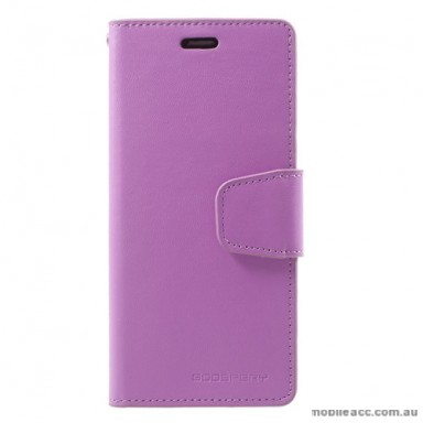 Mercury Goospery Sonata Diary Stand Wallet Case For Samsung Galaxy S9 - Purple