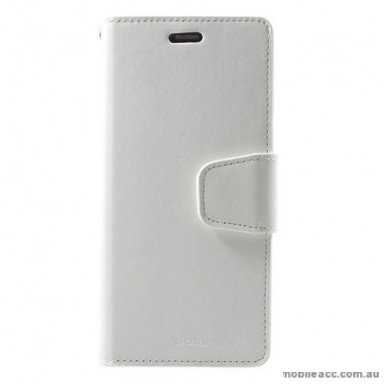 Mercury Goospery Sonata Diary Stand Wallet Case For Samsung Galaxy S9 Plus - White