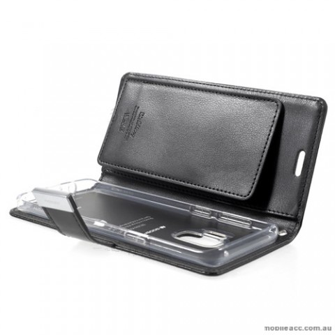 Mercury Rich Diary Wallet Case for Samsung Galaxy S9 Plus - Black