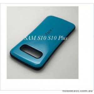 Iface mall  Anti-Shock Case  For Samsung  Galaxy  S10  6.1'' Sea Blue