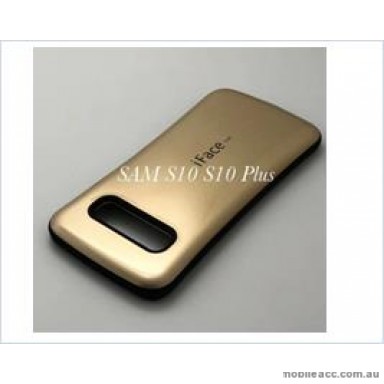 Iface mall  Anti-Shock Case  For Samsung  Galaxy  S10  6.1'' Gold