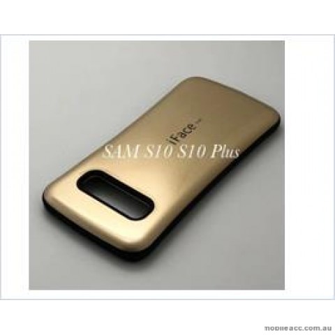 Iface mall  Anti-Shock Case  For Samsung  Galaxy  S10  6.1'' Gold