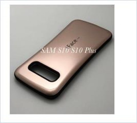 Iface mall  Anti-Shock Case  For Samsung  Galaxy  S10  6.1'' Rose Gold