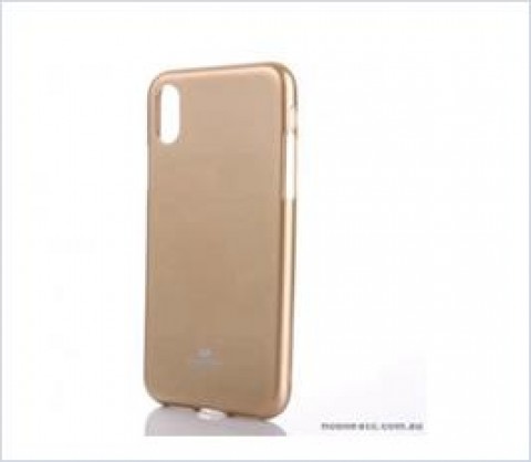 Korean Mercury  I-Jelly Case For Samsung  Galaxy  S10 Gold