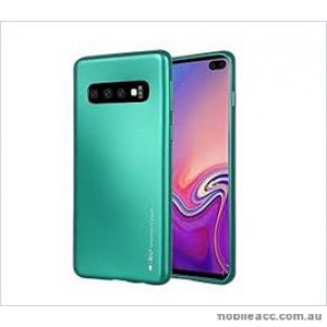 Korean Mercury  I-Jelly Case For Samsung  Galaxy  S10 Green