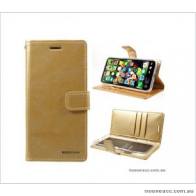 Korean Mercury Bluemoon Diary  Wallet Case For Samsung  Galaxy  S10 5G Gold