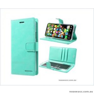 Korean Mercury Bluemoon Diary  Wallet Case For Samsung  Galaxy  S10 5G Mint Green