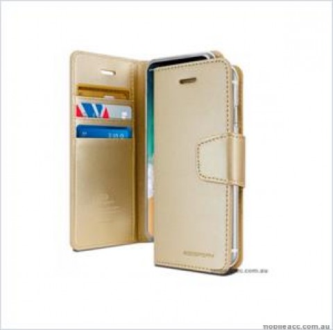 Korean Mercury Sonata Wallet Case For Samsung  Galaxy  S10 5G Gold