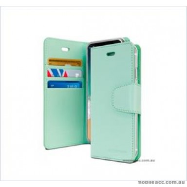 Korean Mercury Sonata Wallet Case For Samsung  Galaxy  S10 5G Mint Green
