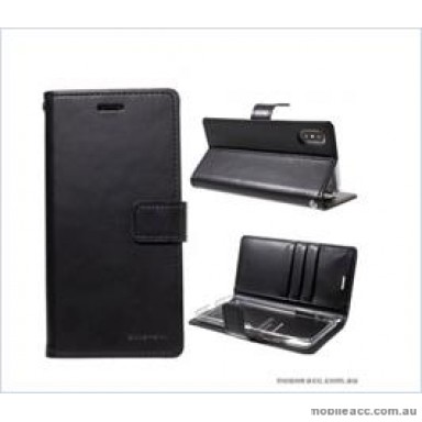 Korean Mercury Bluemoon Diary  Wallet Case For Samsung  Galaxy  S10  Plus Black