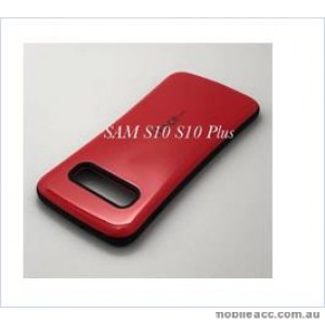 Iface mall  Anti-Shock Case  For Samsung  Galaxy  S10  Plus Red