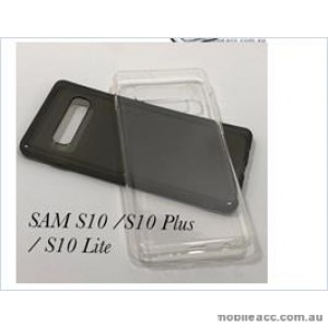 Ultra Jelly Case For Samsung  Galaxy  S10  Plus Grey