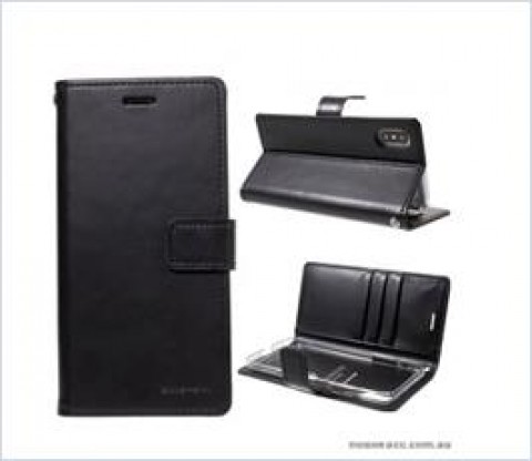 Korean Mercury Bluemoon Diary  Wallet Case For Samsung  Galaxy  S10E Black