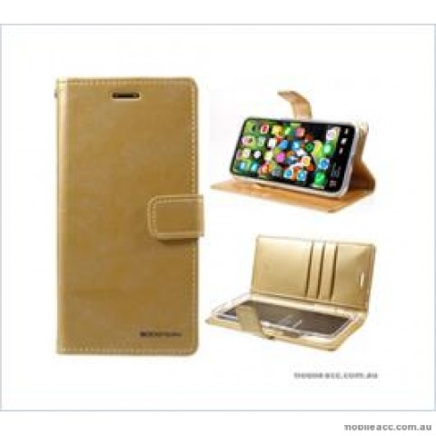 Korean Mercury Bluemoon Diary  Wallet Case For Samsung  Galaxy  S10E Gold