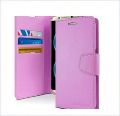 Korean Mercury Sonata Wallet Case For Samsung  Galaxy  S10  Plus Purple