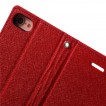 Korean Mercury Fancy Diary Wallet Case For iPhone 7/8 4.7 Inch - Red
