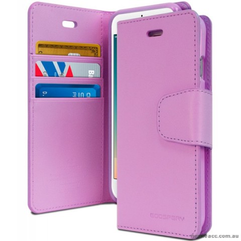 Korean Mercury Sonata Wallet Case for iPhone 7/8 4.7 Inch - Purple