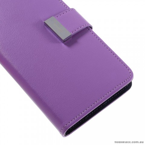 Korean Mercury Rich Diary Wallet Case For iPhone 7/8 4.7 Inch - Purple