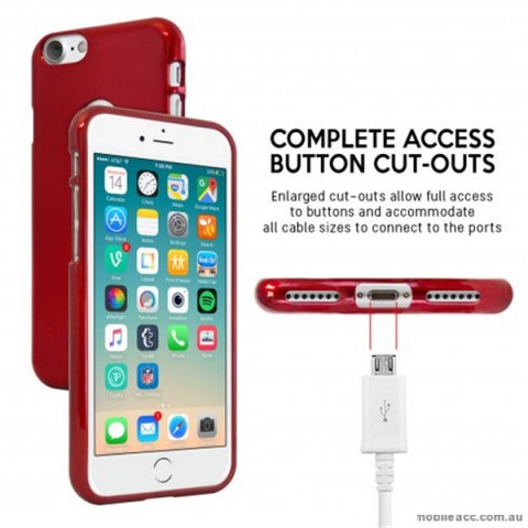 Korean Mercury Pearl iSkin TPU For iPhone 7/8 4.7 Inch - Red