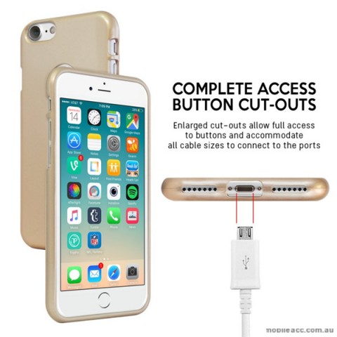 Korean Mercury Pearl iSkin TPU For iPhone 7/8 4.7 Inch - Gold