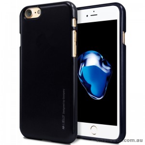 Mercury Goospery iJelly iPhone 7/8 4.7 Inch Gel Case - Black
