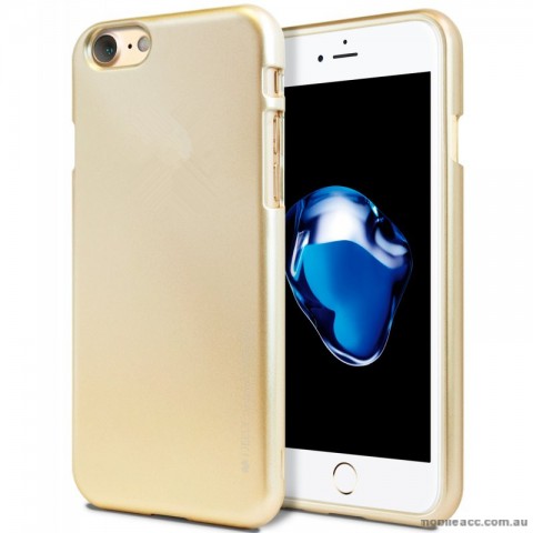 Mercury Goospery iJelly iPhone 7/8 4.7 Inch Gel Case - Gold