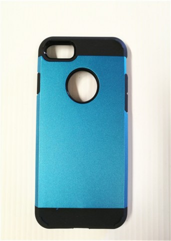 PWR Shockproof Heavy Duty Case Cover For iPhone 7  4.7 Inch - Blue
