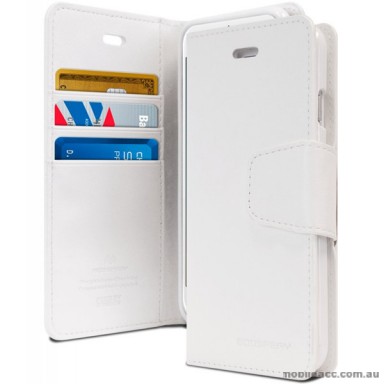 Korean Mercury Sonata Diary Wallet Case Cover For iPhone 7+/8+  5.5 inch - White