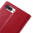 Korean Mercury Blue Moon Flip Case Cover For iPhone 7+/8+ 5.5 inch - Red