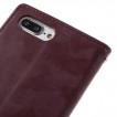 Korean Mercury Blue Moon Flip Case Cover For iPhone 7+/8+ 5.5 inch - Ruby Wine