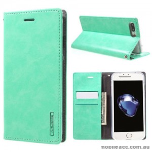 Korean Mercury Blue Moon Flip Case Cover For iPhone 7+/8+ 5.5 inch - Mint Green