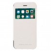 Korean Mercury WOW Window View Flip Cover For iPhone 7+/8+ 5.5 inch - White