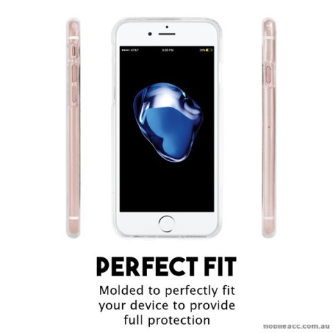 Korean Mercury Pearl iSkin TPU Case Cover For iPhone 7+/8+   5.5 inch - Clear