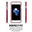 Korean Mercury Pearl iSkin TPU For iPhone 7+/8+  5.5 inch - Red