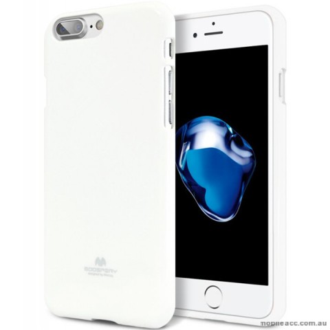 Korean Mercury Pearl iSkin TPU For iPhone 7+/8+  5.5 inch - White