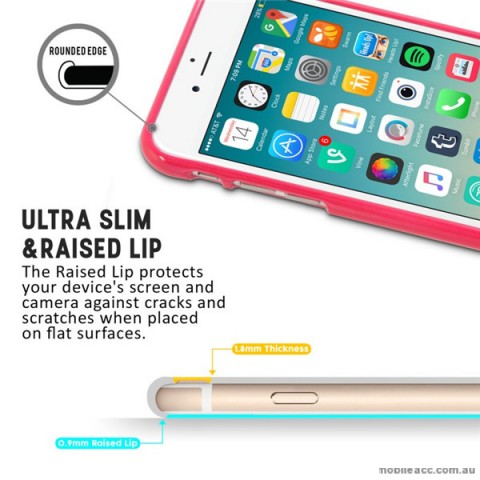 Korean Mercury Pearl iSkin TPU For iPhone 7+/8+  5.5 inch - Hot Pink